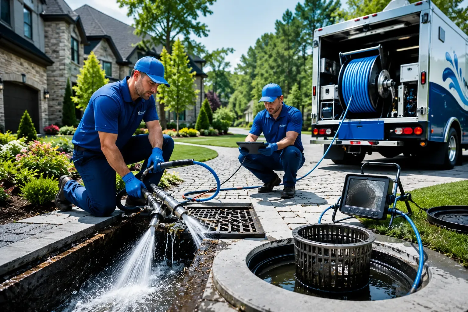 Local outdoor drain cleaning professionals in Elliott, IA